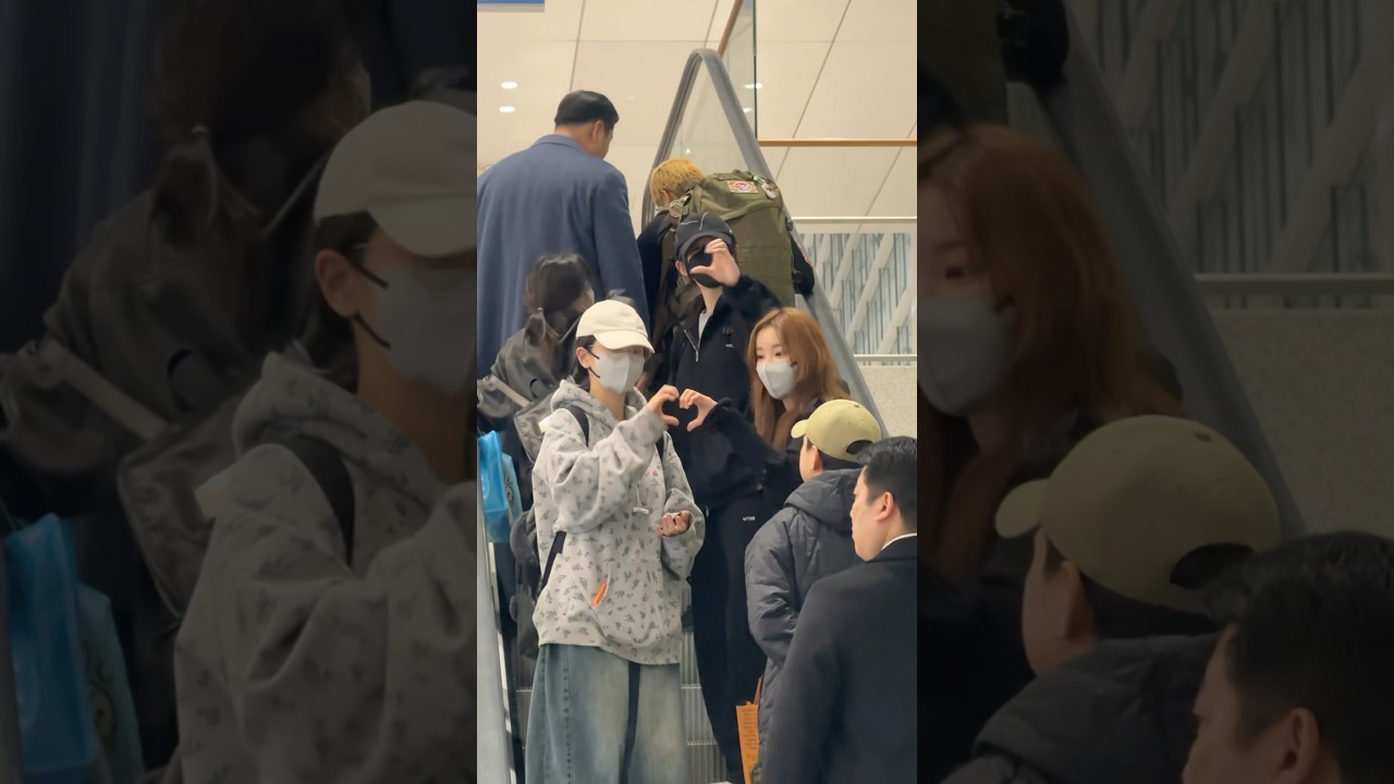 QWER 월드투어 마치고 귀국 입국길 260301 #qwer#쵸단#마젠타#히나#시연#락케이션#월드투어