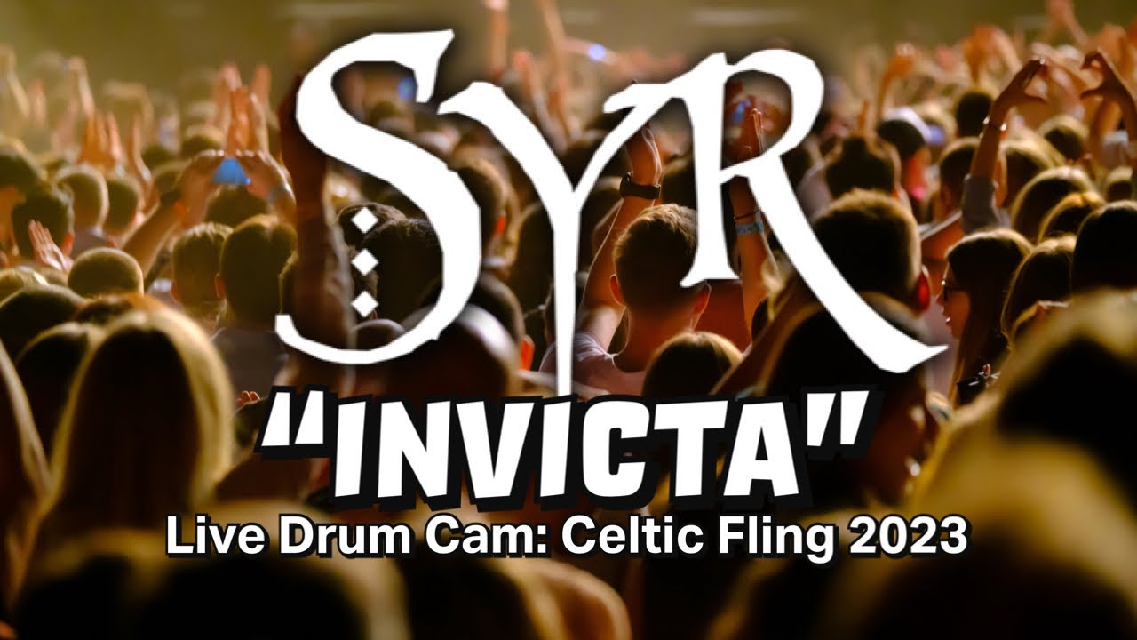 @SyrMusic “Invicta” live drum cam at Celtic Fling 2023
