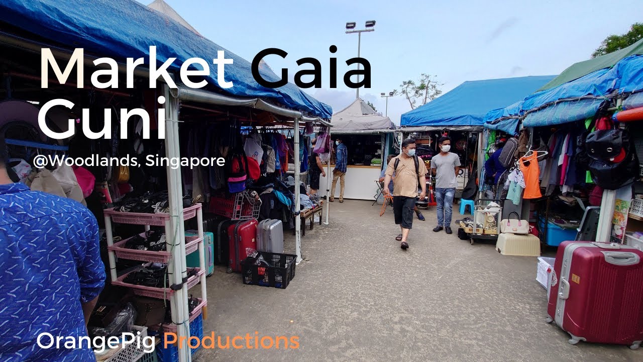 Weekend Flea Market in Singapore 🤯 | Market Gaia Guni at Woodlands