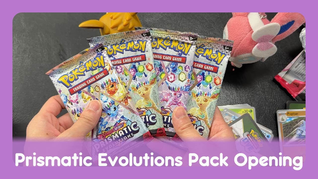 Let's Open Prismatic Evolutions Booster Bundle!