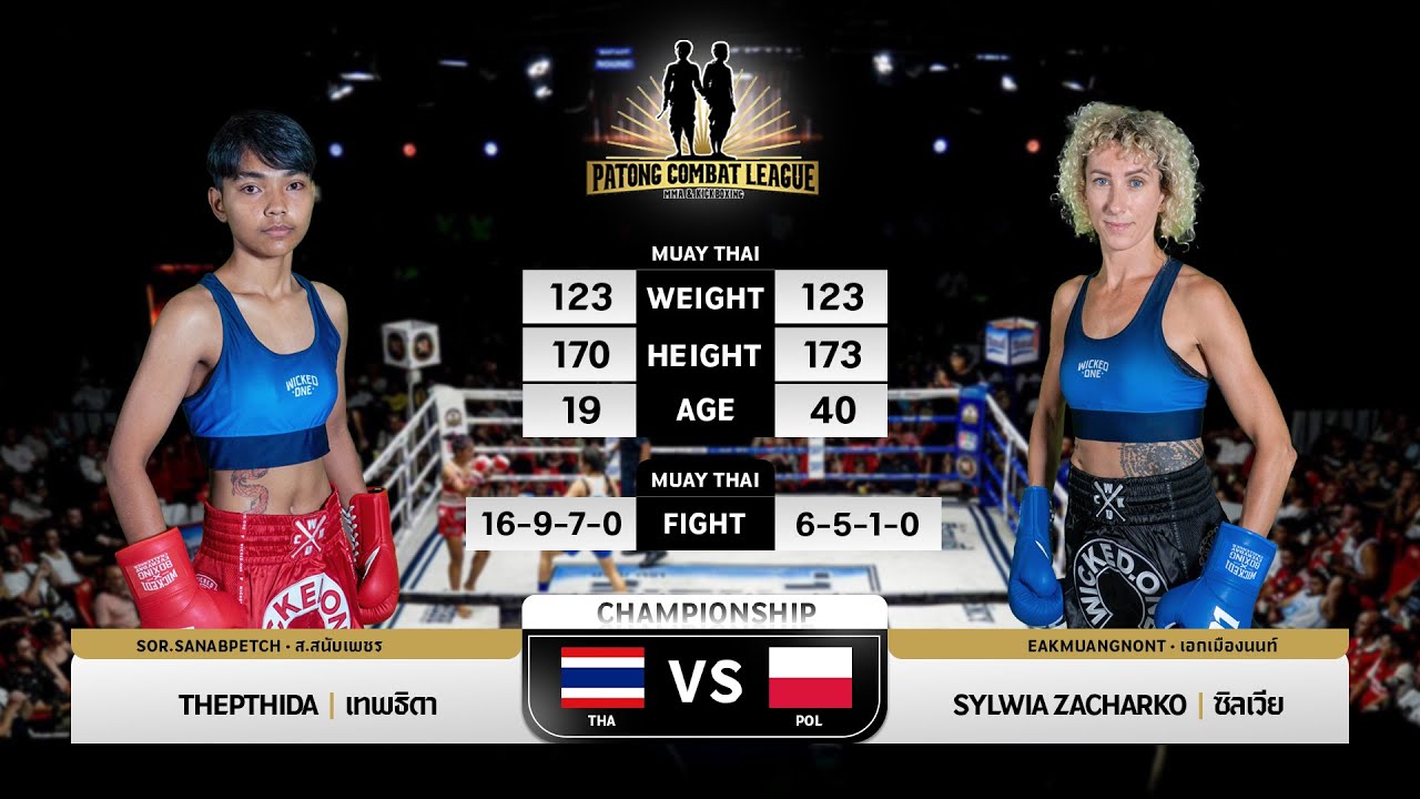 Thepthida S.Sanapphet VS Sylwia Zacharko Eakmuangnon