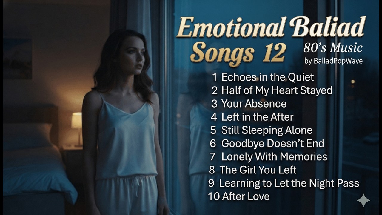 Songs to Heal a Broken Heart | Power Ballads Collection 12 💔 #EmotionalSongs #lyrics #balladpopwave