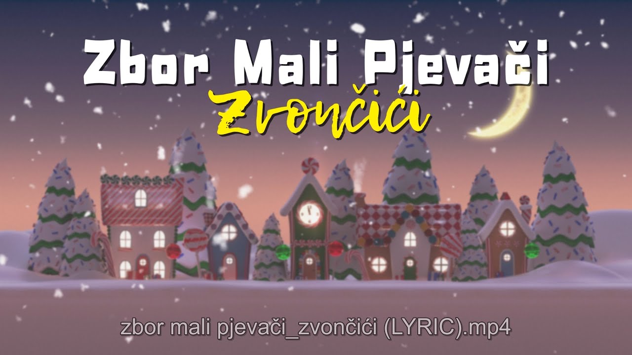 Zbor Mali Pjevači -  Zvončići (Official lyric video)