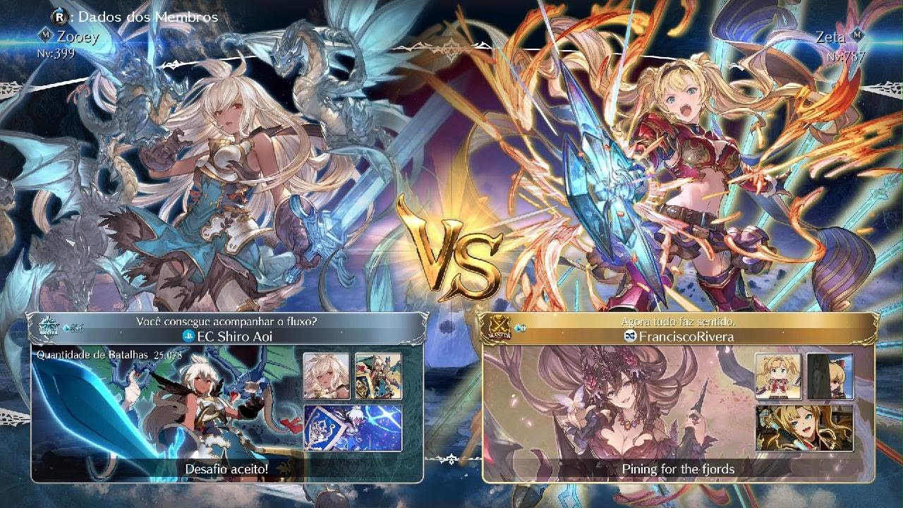 Granblue Fantasy Versus: Rising - Zooey (ShiroAoi) vs Zeta (FranciscoRivera)