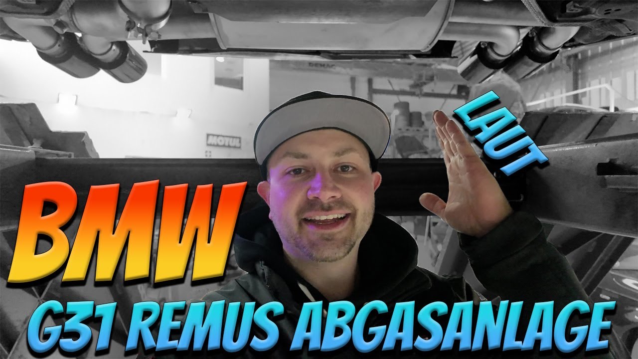 BMW G31 540iX Remus EXHAUST