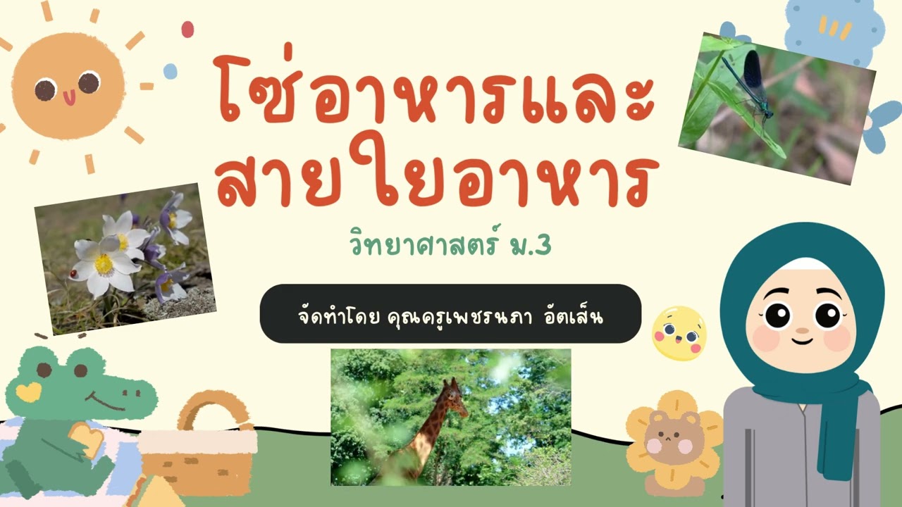 ระบบนิเวศ ม.3
