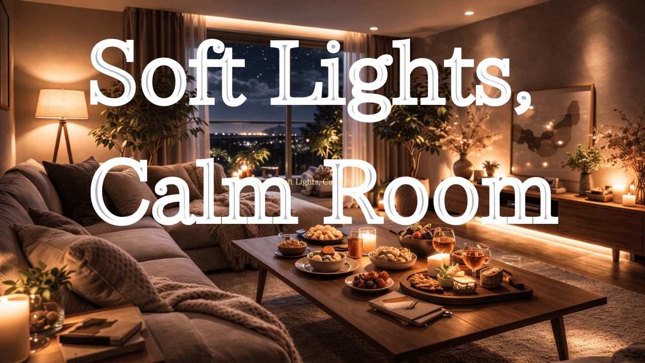 【1Hour】Soft Lights, Calm Room
