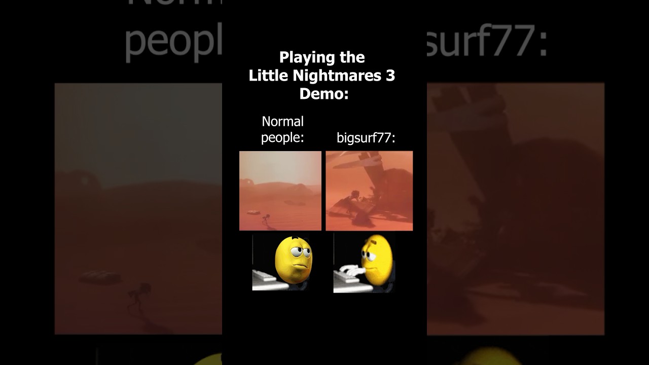 Playing the Little Nightmares 3 Demo: