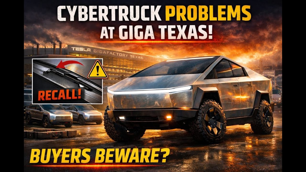 Elon Musk’s Tesla Cybertruck Faces New Design Problems at Giga Texas — Should Buyers Be Worried?
