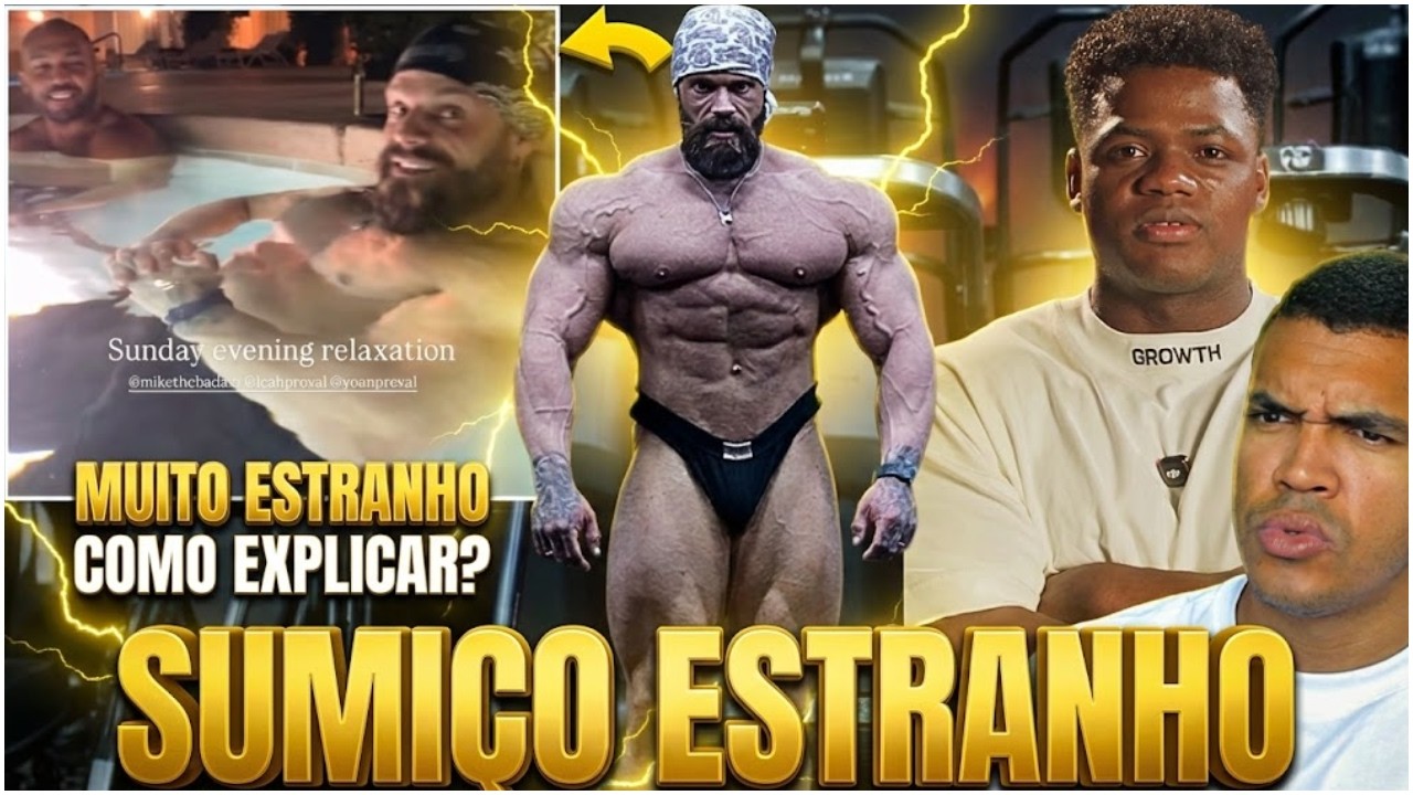 ESTRANHO! MIKE ESCONDENDO O CABELO NOVAMENTE? MESMA ESTRATEGIA DO OLYMPIA +PANTERA NA GROWTH