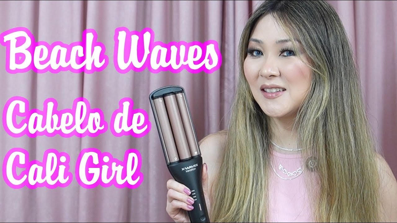 RESENHA: W-WAVES Beach Hair Gama Italy Triondas Bivolt | Patty Lye