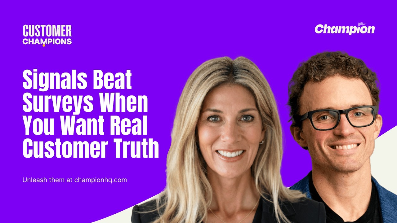 Signals Beat Surveys When You Want Real Customer Truth
