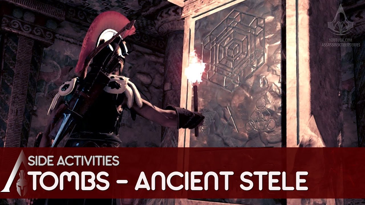 Assassin's Creed Odyssey -   All Tombs [Ancient Stele] Gameplay Walkthrough