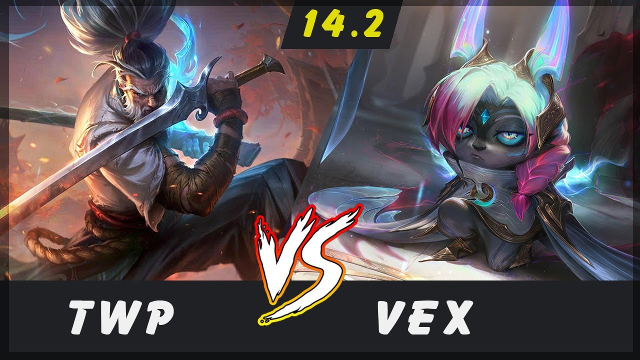TheWanderingPro - Yasuo vs Vex MID Patch 14.2 - Yasuo Gameplay