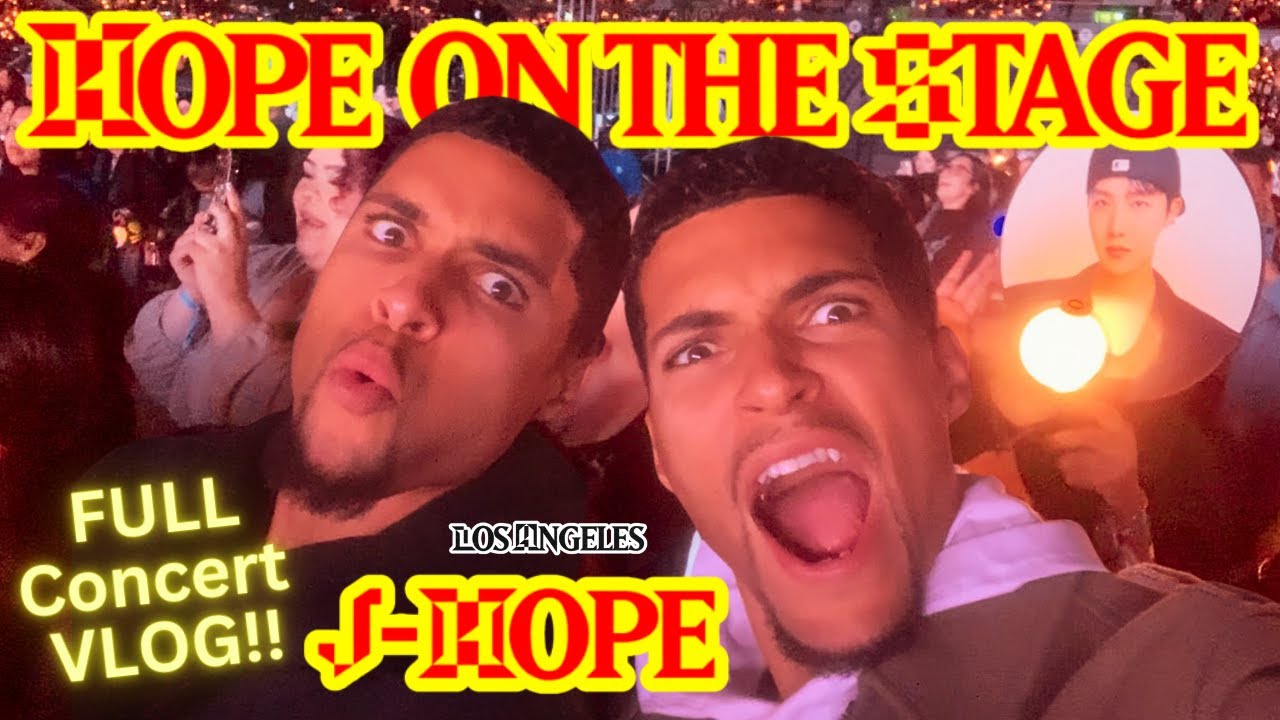 J-HOPE ‘HOPE ON THE STAGE’ LA (D1) FULL CONCERT VLOG!!!