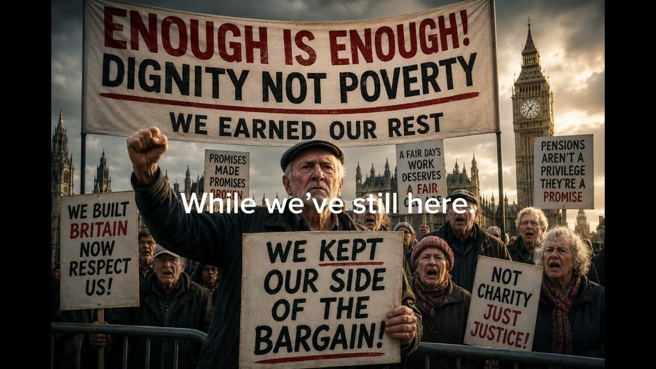 Pensioners protest song@kennyorks