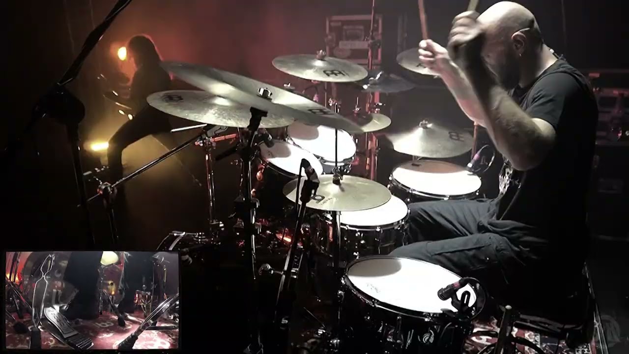 PESTILENCE-Morbvs Propagationem-Michiel van der Plicht. Live in Poland 2023 (Drum Cam)