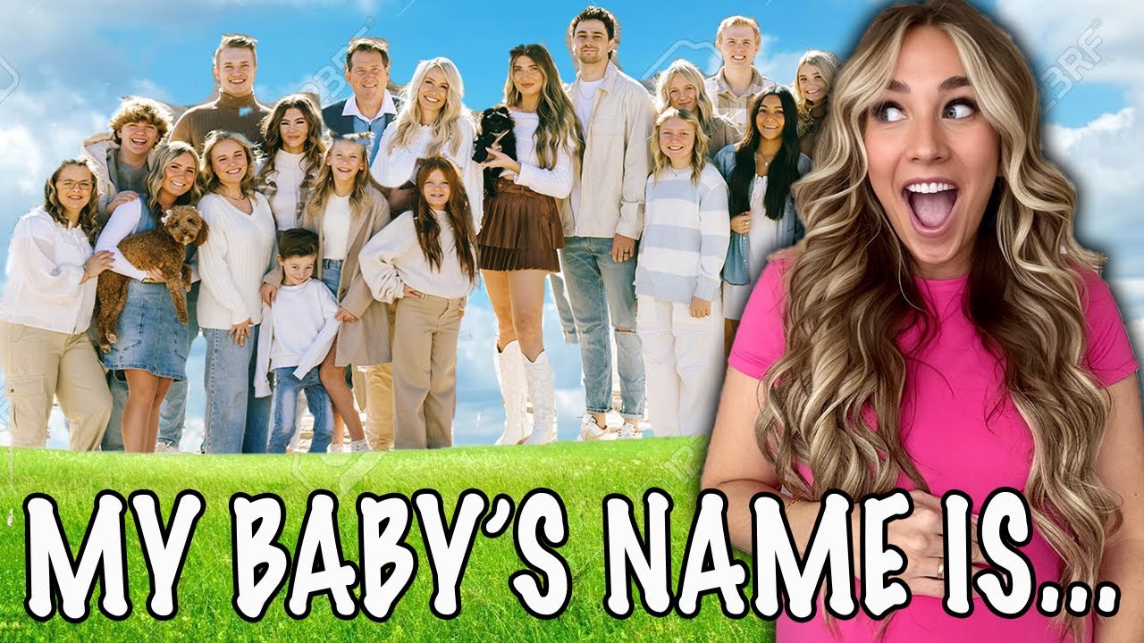Telling MY FAMILY of 18 my BABY'S NAME!