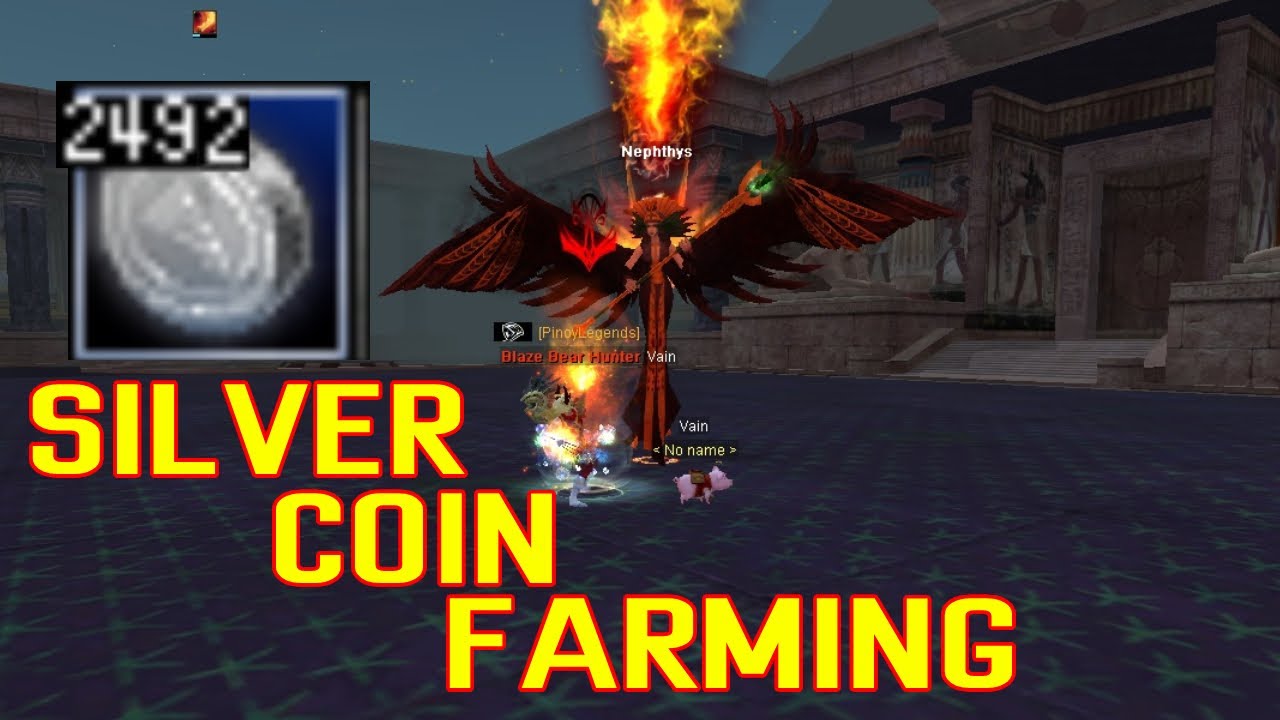 Silkroad Online - How to farm Silver coins | Sailor Online RedSea