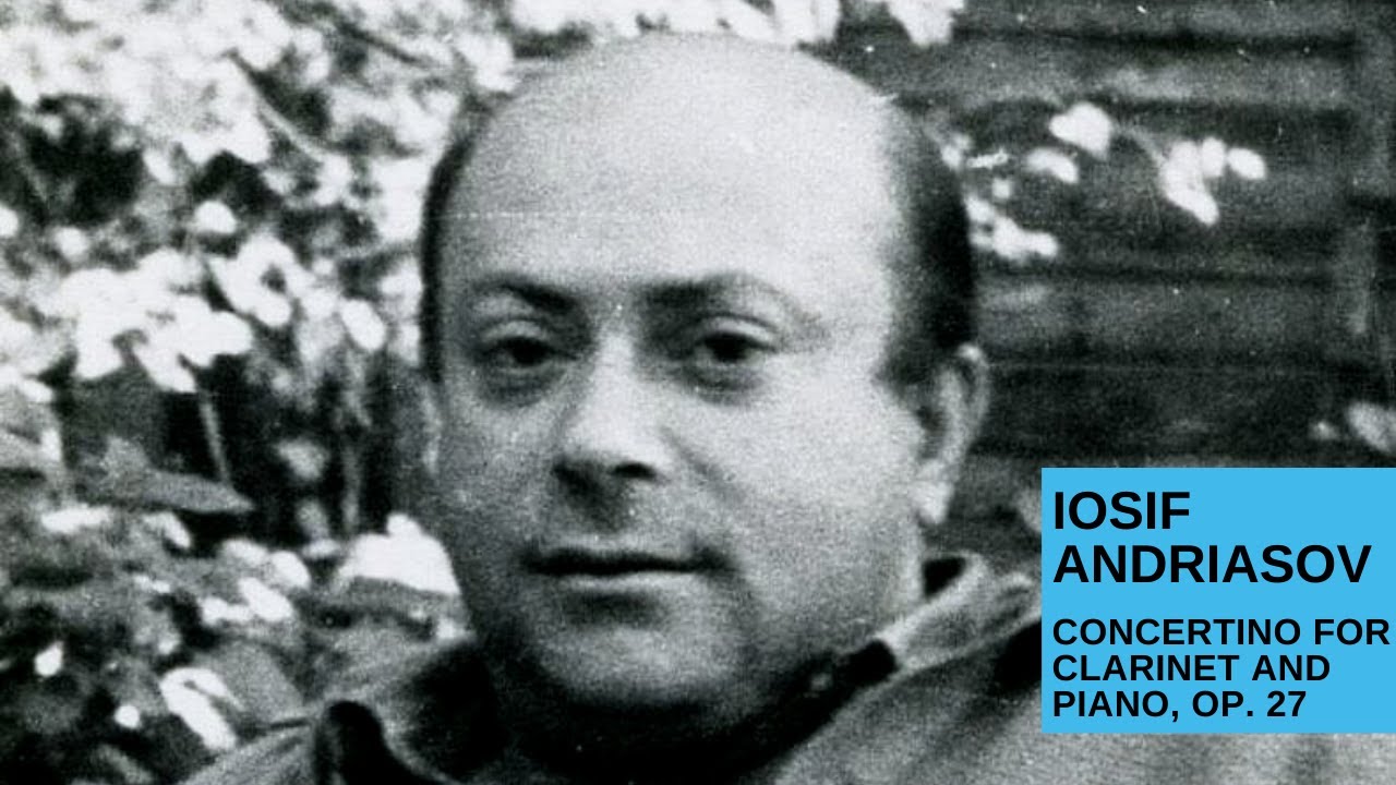 Clarinet and Piano | Iosif Andriasov: Concertino | Mitch Estrin & Thomas Hrynkiw | #clarinet