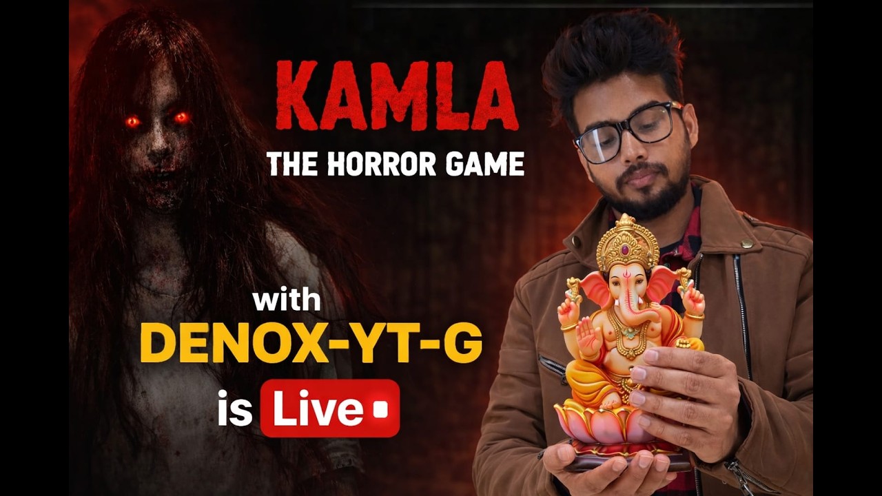 #shortvideo KAMLA Horror Game 😱 | Aaj Raat Dar Pakka Hai!  WITH DENOX YT G |