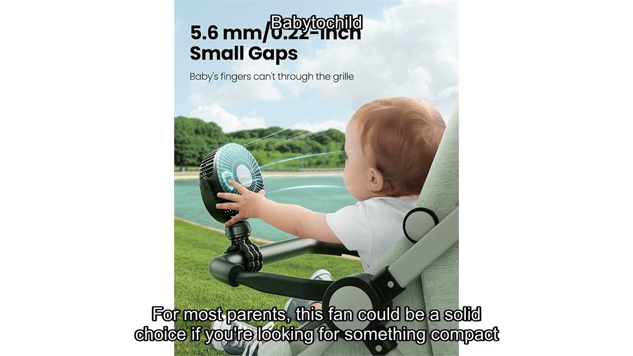 Gaiatop Mini Stroller Fan Review: The Ultimate Cooling Solution for Your Baby’s Comfort.