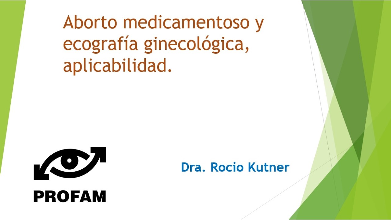 Aborto medicamentoso y ecografia