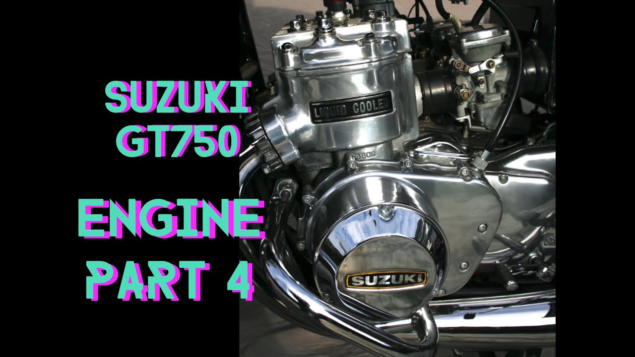 Suzuki GT750 Engine part 4: assemble bottom end