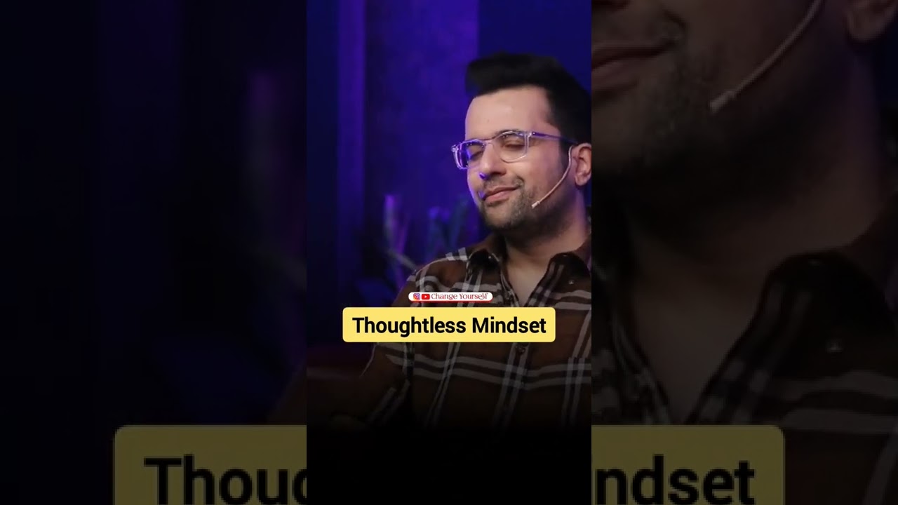 Thoughtless Mindset by Sandeep Maheshwari