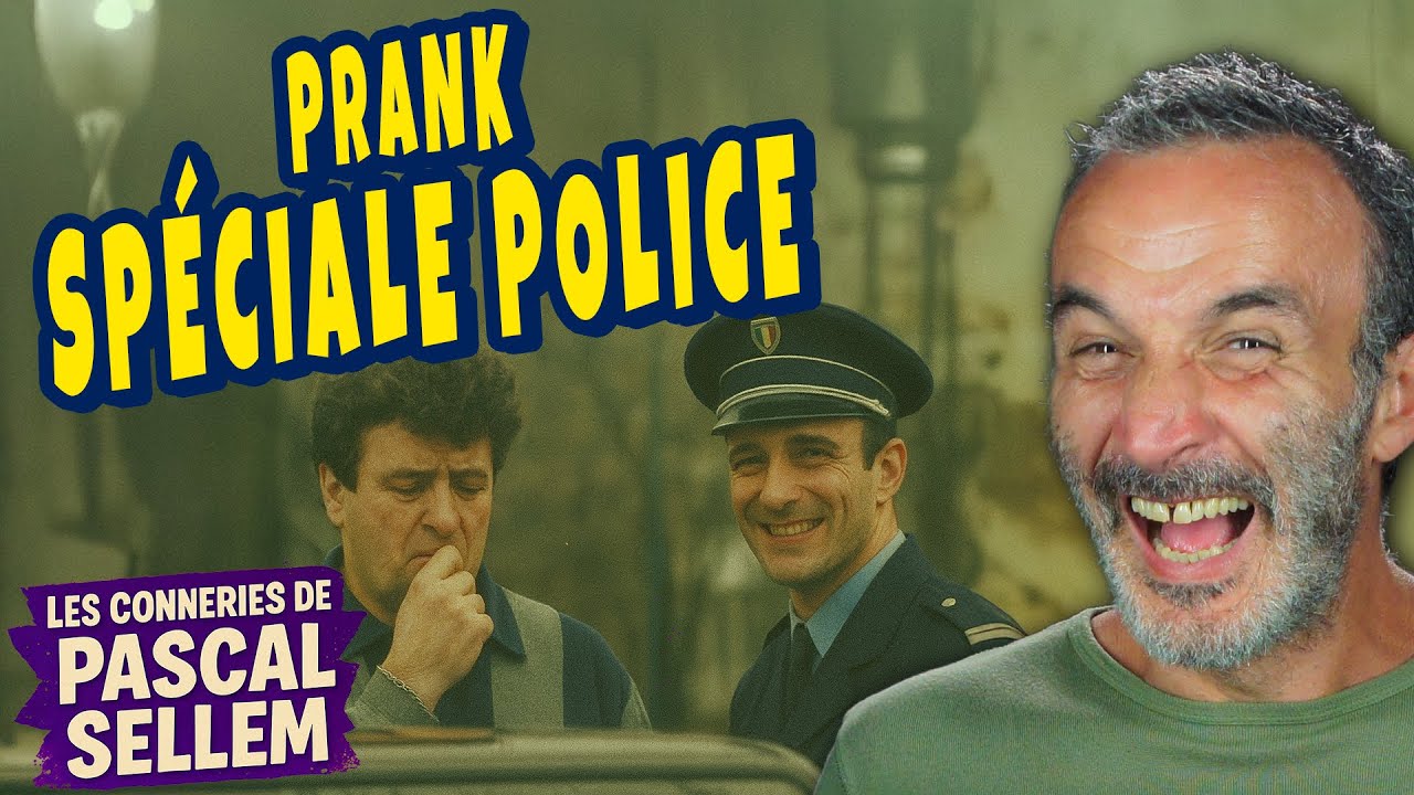 🚨  Caméra Cachée : Pascal Sellem est le meilleur flic  😁 🤣  🔴 Caméra cachée #prank #humour