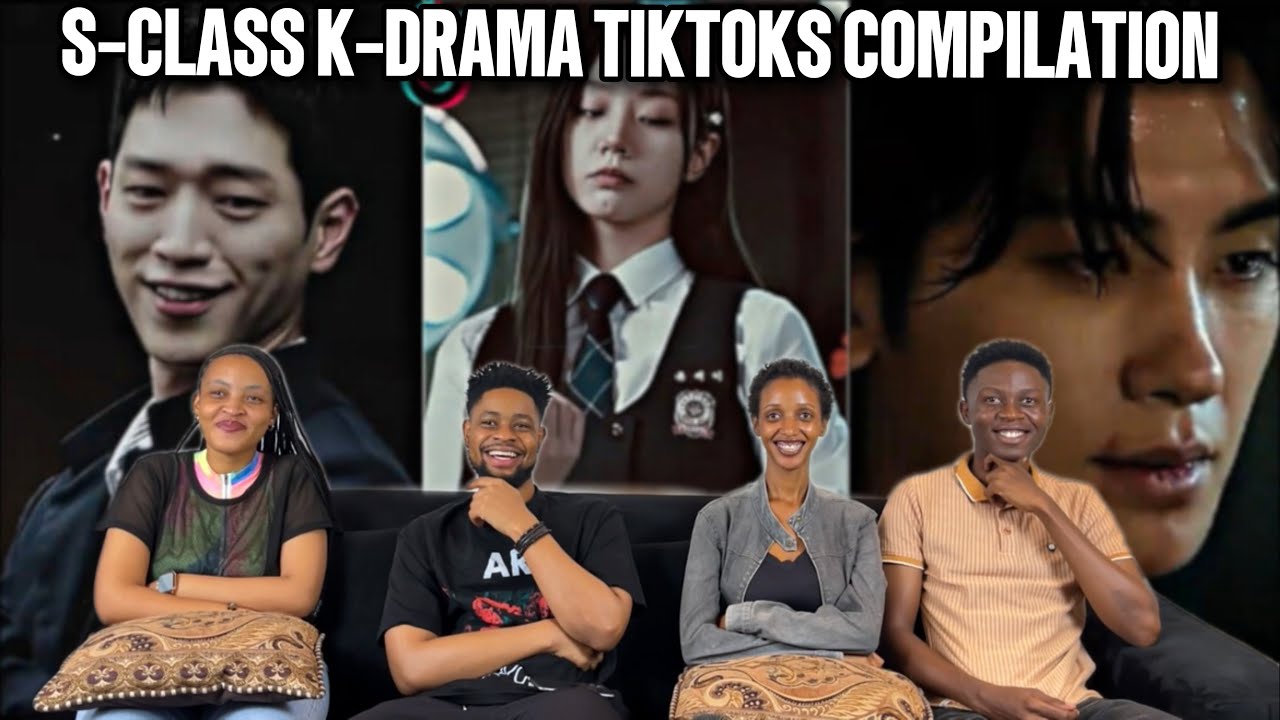 Our Reaction To a s-class K-DRAMA Tiktok Edit Compilation.