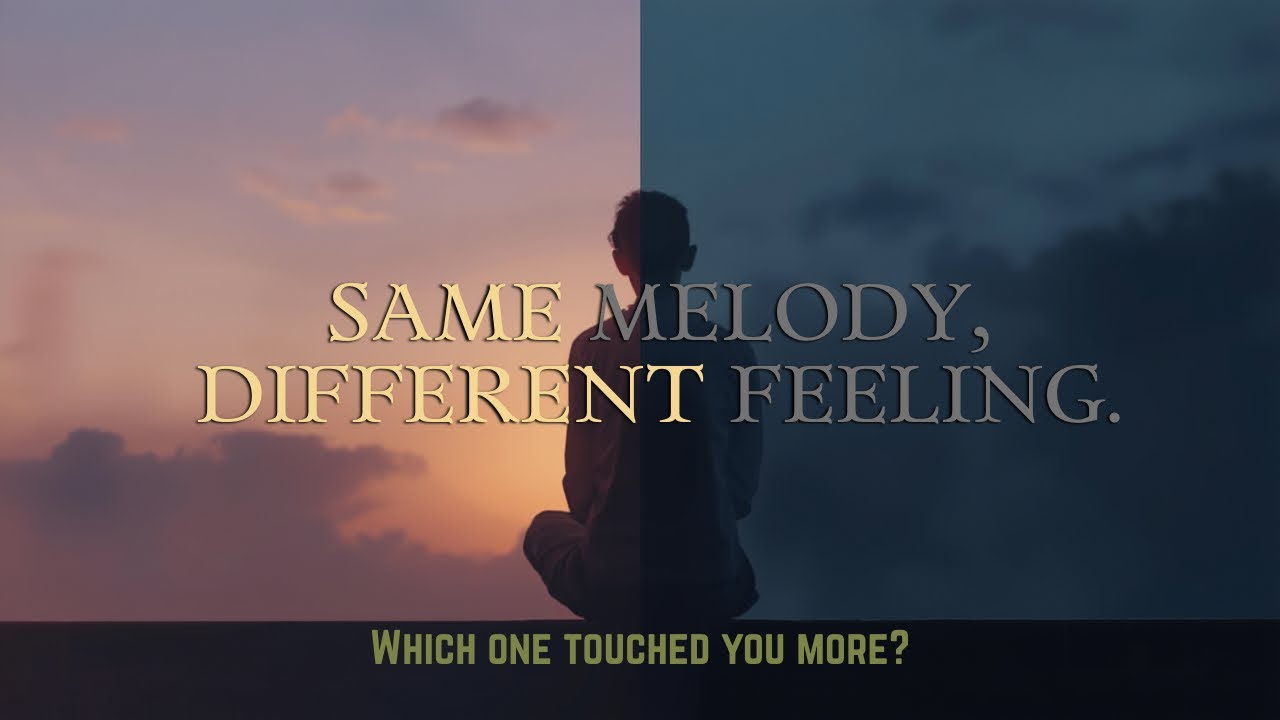 One Emotional Piano Prompt, Two Different Cinematic Feelings