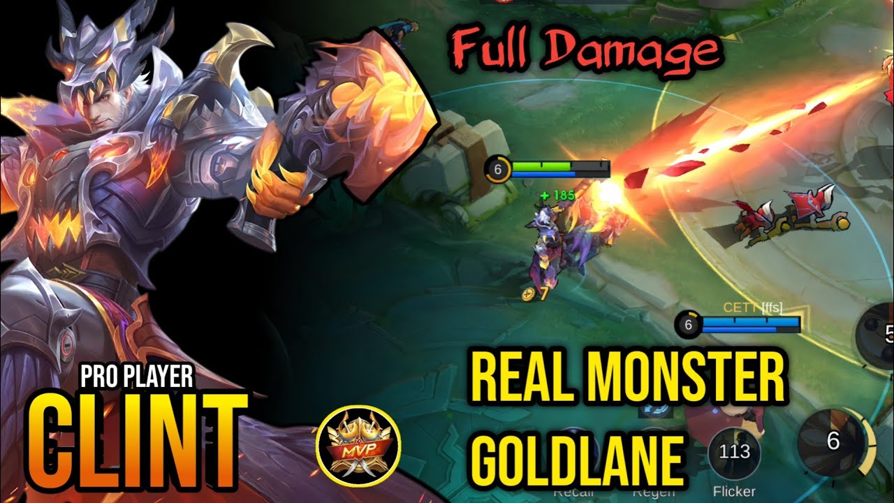 This Is Insane!! Clint Real Monster Goldlane | Build Top Global Clint 2026 ~ Mlbb