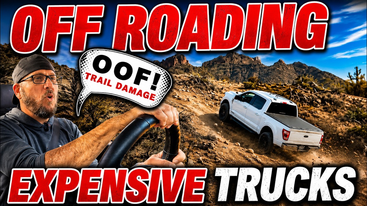 Поездка по бездорожью на пикапе Ford F-150 стоимостью 70 000 долларов... Было ли это ошибкой?