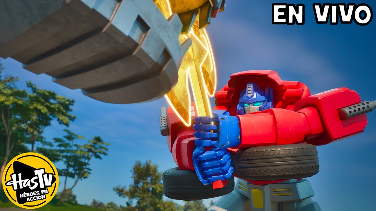 🔴 EN VIVO 🤖 ¡Año Nuevo con Transformers: CYBERWORLD! 🟡 HasTV Héroes en Acción