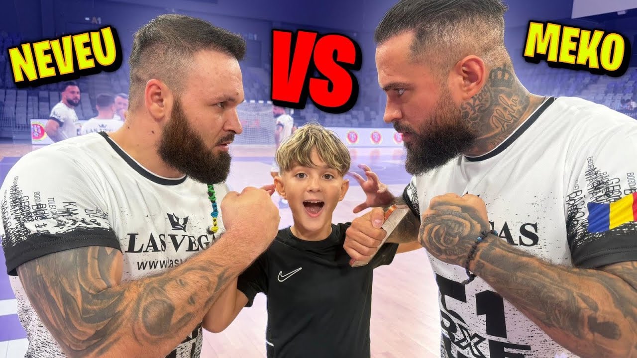 MECI DE FOTBAL CU TATAL MEU SI NEVEU 