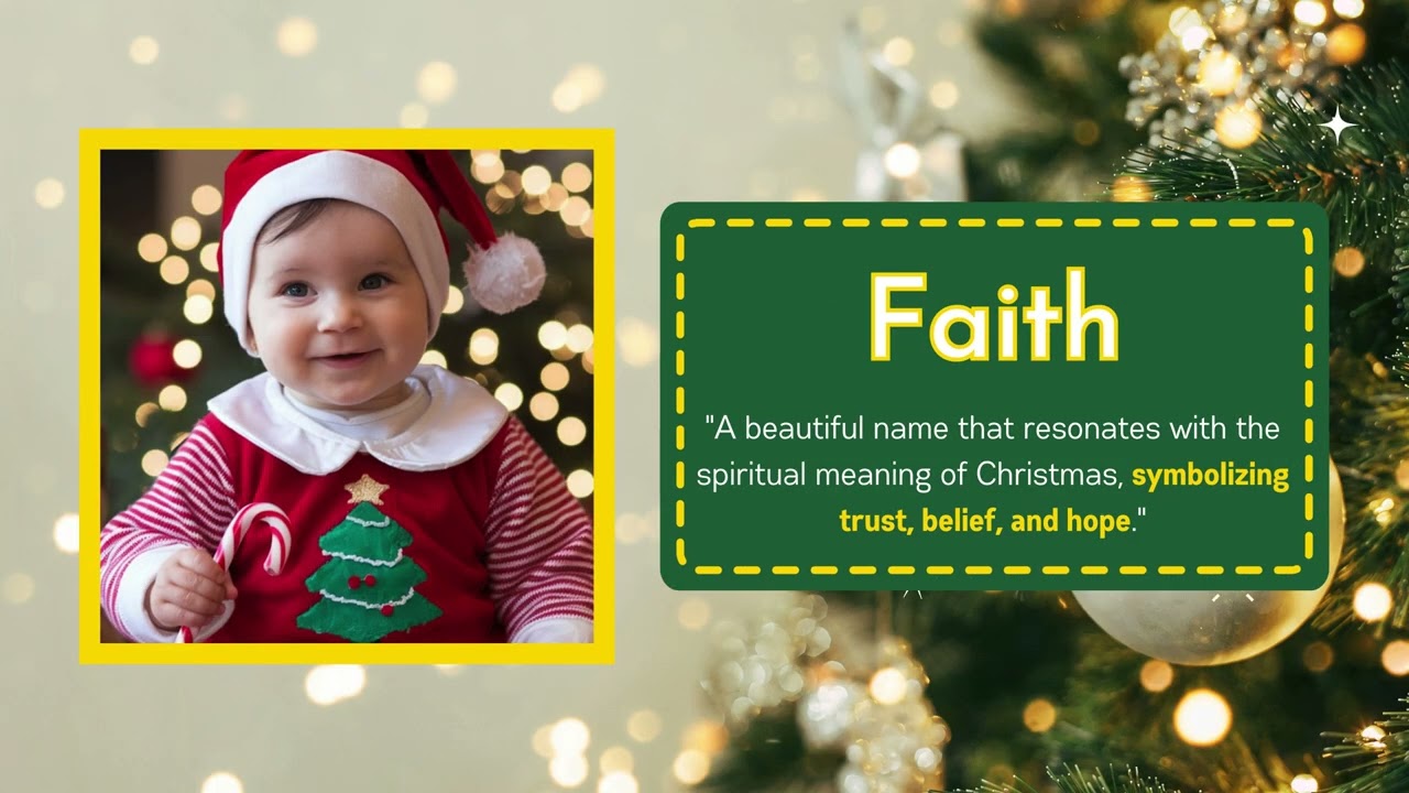 15 Unique Christmas Inspired Baby Names and Their Meanings #christmas #babyboynames #babynameideas