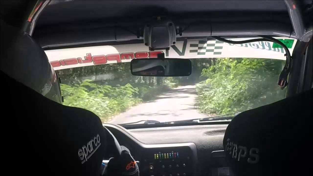 Rally surco tramo b2 Salceda onboard crash