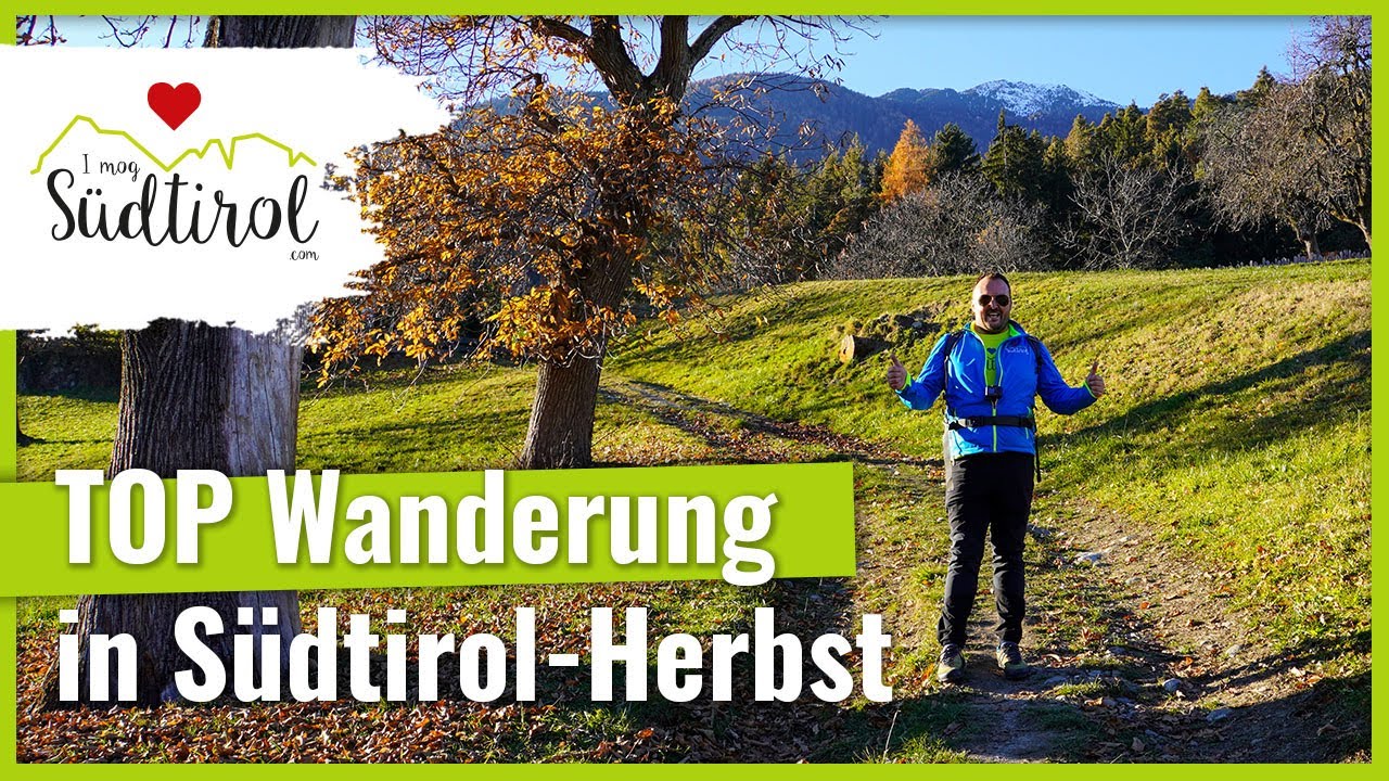 S&uuml;dtirol Wandern❤️ Der Kastanienweg von Neustift nach Feldthurns ➡️ Eisacktal  ☀️ Urlaub in S&uuml;dtirol