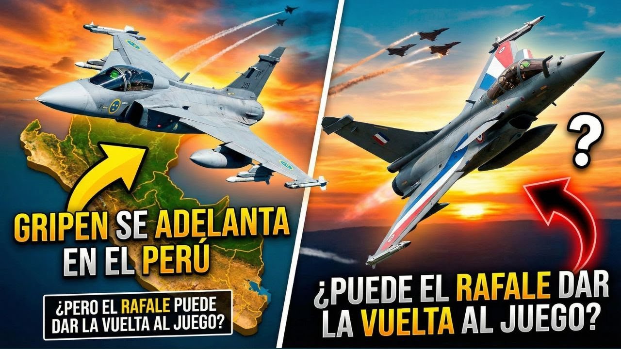 El Gripen tiene la mejor propuesta para el PERÚ… ¿pero realmente es mejor que el Rafale?