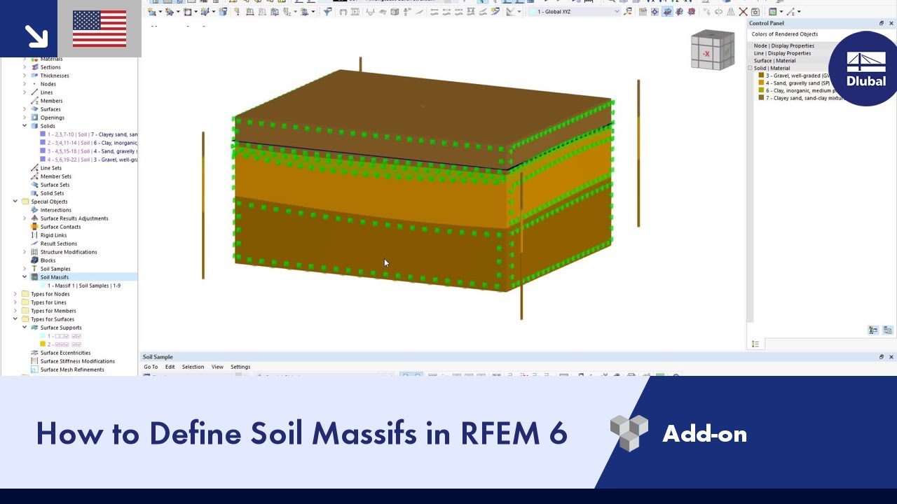 How to Define Soil Massifs in RFEM 6