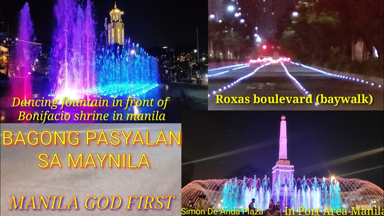 MGA BAGO AT NAKAKA MANGHANG PASYALAN AT TANAWIN SA LUNGSOD NG MAYNILA #bagongmaynila #trending