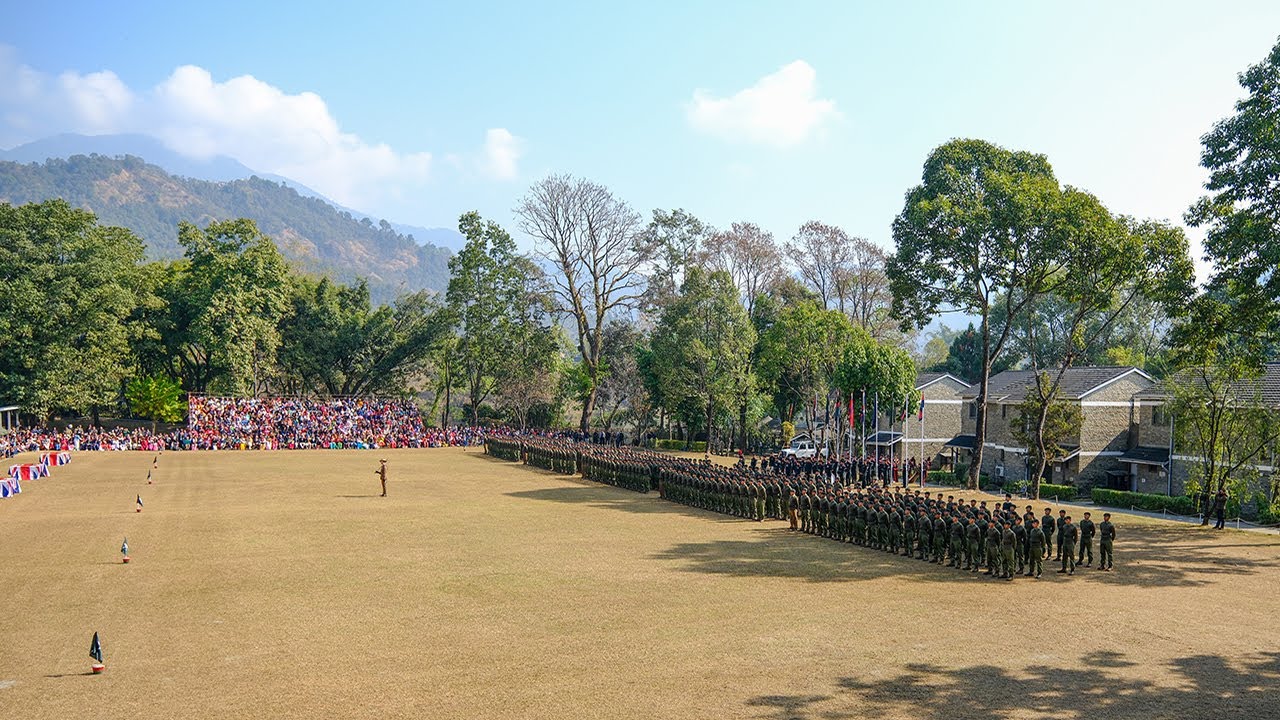The British Army Welcomes Gurkha Intake 26 in Pokhara Nepal