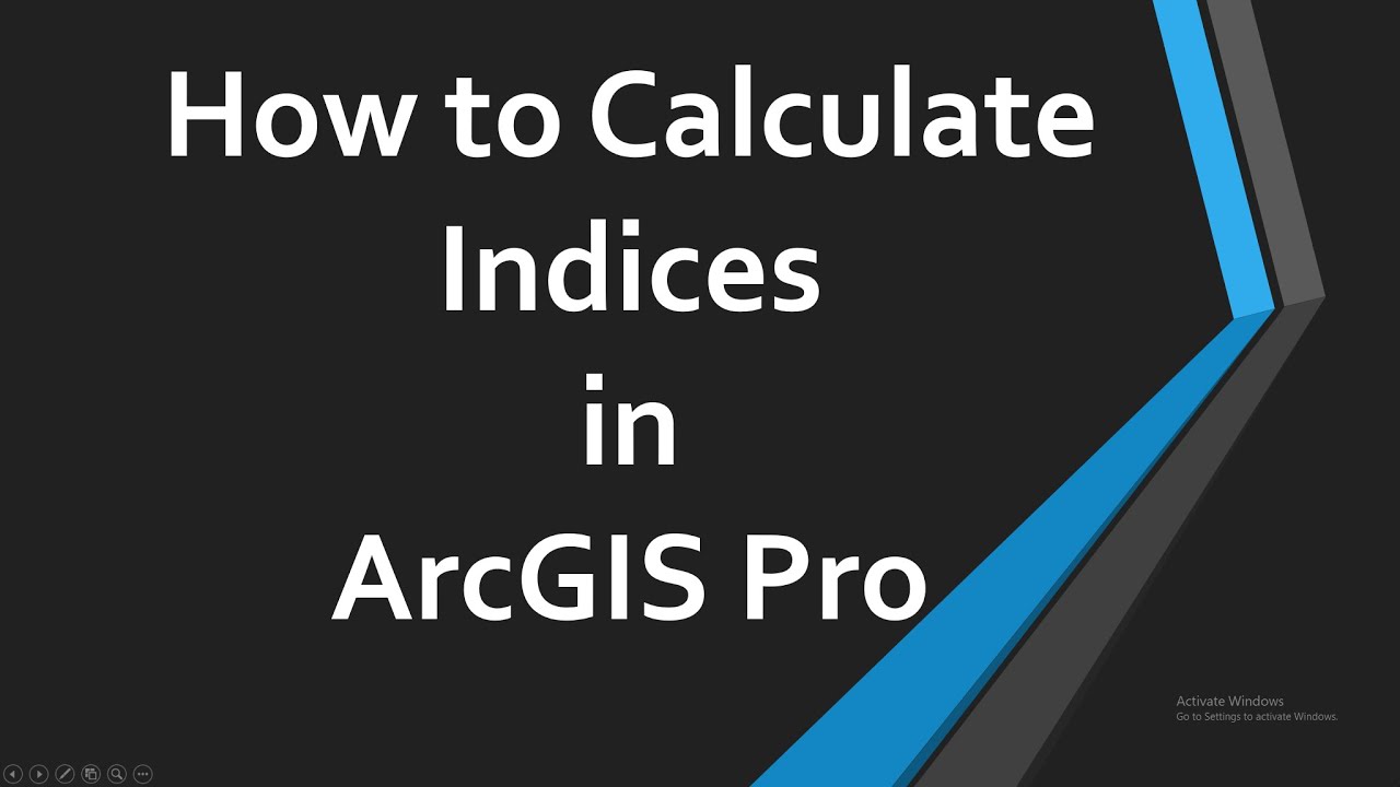How to Calculate Indices with ArcGIS Pro / ArcGIS Pro ile Indeks Hesaplama