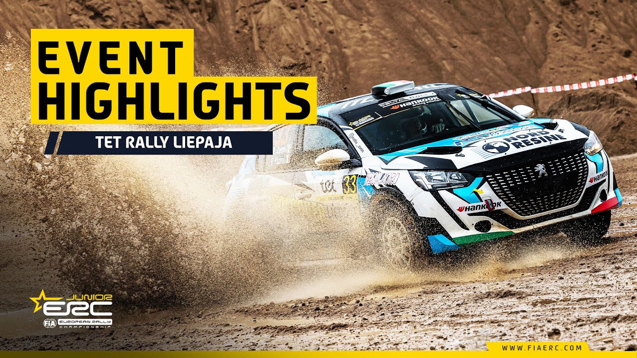 Junior ERC Event Highlights I ERC Tet Rally Liepāja 2023