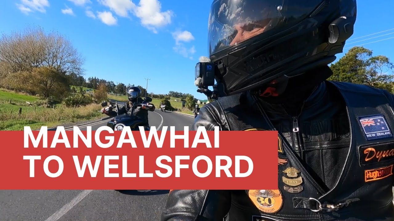 HOG Auckland Chapter Ride From Mangawhai to Wellsford