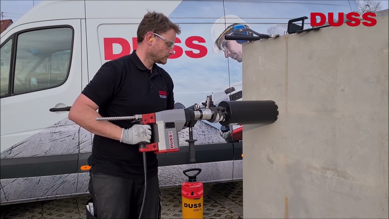 DIA 200 HWS Nassbohrung - Anwendungs- und Montagevideo