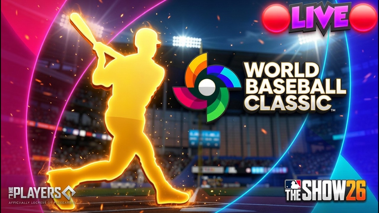 🔴 LIVE WBC CONQUEST & MINI SEASONS GRIND IN MLB THE SHOW 26 DIAMOND DYNASTY! OPENING PACKS ALSO!