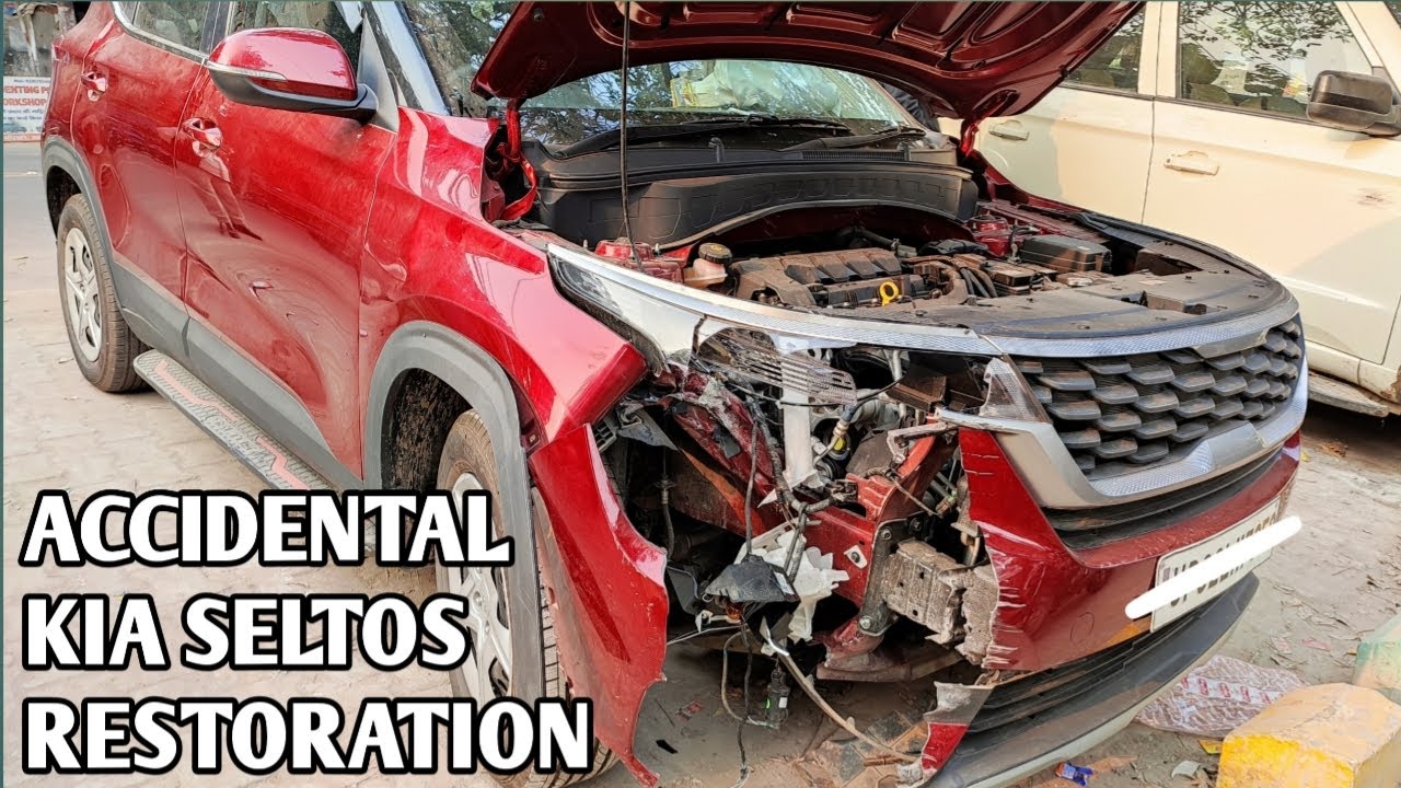Kia Seltos Accidental Repair | One month Restoration | Lucknow