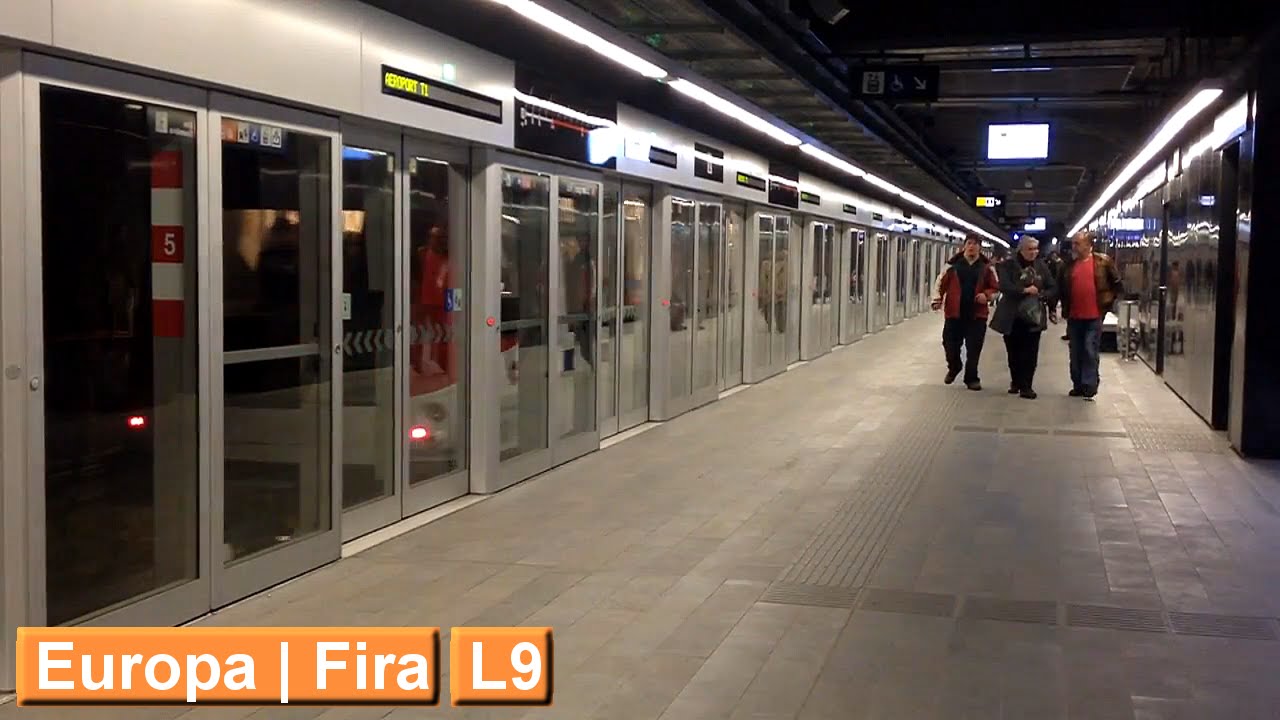 Europa | Fira L9 Sud : Metro de Barcelona ( TMB 9000 ) [2016]